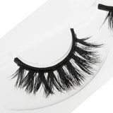 1 Pair 3D Natural Black False Eyelashes Soft Eye Lashes Makeup Extension Kit