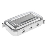 Maxbell Steel Instrument Storage Hole Box with Lid Tools Surgical Medical Veterinary #A