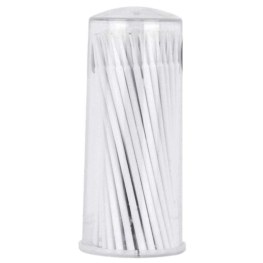 100Piece Microblading Micro Brushes Swab Tattoo Disposable Applicator White