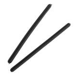 Max 10x Silicone Eyeglasses Temple Covers Glasses Frame Tubes Replacement Black