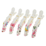 5pcs Hair Section Alligator Clamp Clips Croc Claw Hairdressing Salon