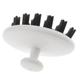 Maxbell Shampoo Shower Washing Scrub Scalp Massage Massager Hair Brush Comb White+Black - Aladdin Shoppers