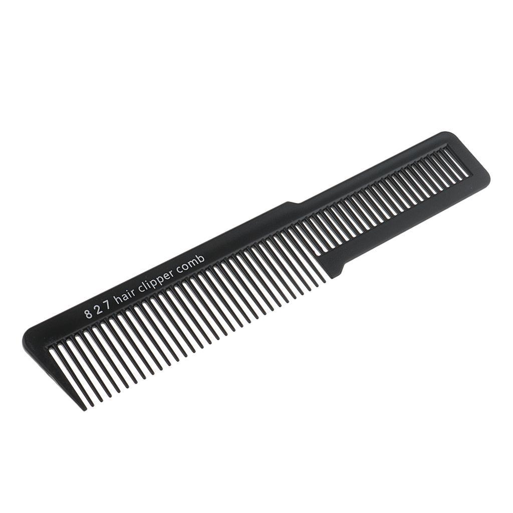 Maxbell PVC Barber Flat Top Hair Shampoo Detangler Hair Clipper Cutting Styling Comb - Aladdin Shoppers
