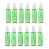 12PCS Green Comestic Empty Spray Bottle Perfume Cream Atomizer 60ml White