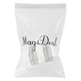 Maxbell 2 Pieces Aluminum Perfume Spray Bottles Fine Mist Atomizer for Travel 50ml