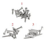 Maxbell 1000 Pieces Self Tapping Screw Eyeglass Watch Repair Kits Set 2.0*1.4*4.0mm