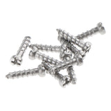 Maxbell 1000 Pieces Self Tapping Screw Eyeglass Watch Repair Kits Set 2.0x1.4x6.0mm