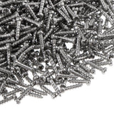 Maxbell 1000 Pieces Self Tapping Screw Eyeglass Watch Repair Kits Set 2.0x1.4x6.0mm