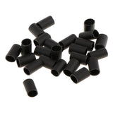 Maxbell 200PCS 6mm Glue Lined Heat Shrink Tubes Micro Rings Links Beads for Hair Extensions Black - Aladdin Shoppers