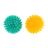 Hand Massage Ball Body Spiky Trigger Point Acupuncture Yellow Green