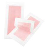 Max 10 Piece Double Side Leg Arm Body Hair Removal Cold Wax Strips Paper Pink