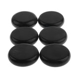 6pcs /lot Massage Stones Massage Lava Natural Stone Set Hot Spa Rock Basalt Stones for Relaxation and Body SPA