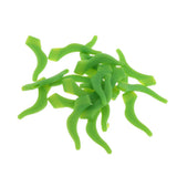 Max 10 Pairs Silicone Eye Glasses Temple Tips Ear Hooks Grip Holder  Green