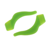 Max 10 Pairs Silicone Eye Glasses Temple Tips Ear Hooks Grip Holder  Green