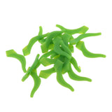 Max 10 Pairs Silicone Eye Glasses Temple Tips Ear Hooks Grip Holder  Green