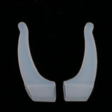 10 Pairs Silicone Anti Slip Ear Grip Hooks Holder For Eyeglasses Glass Clear