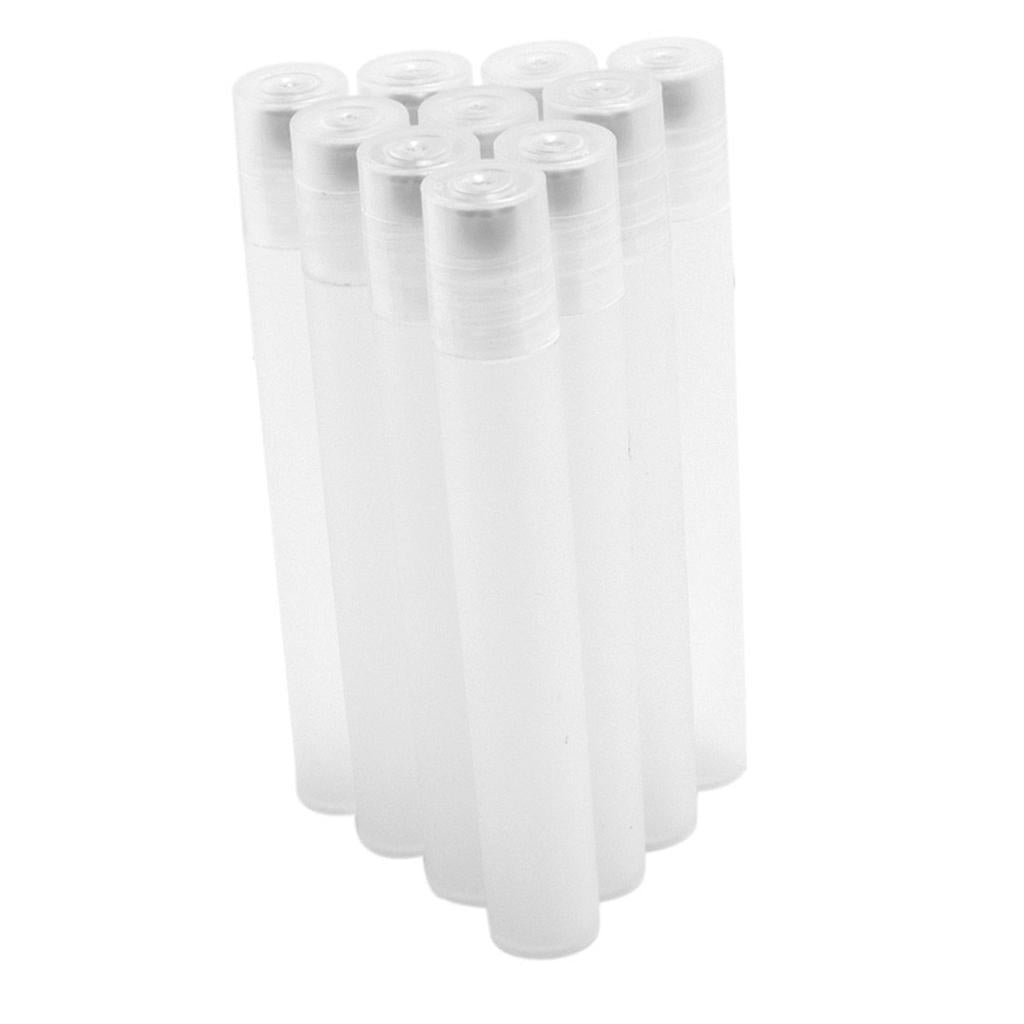 10 Pieces 10ml Roll-On Eye Cream Perfume Essential Oil Bottles Containers