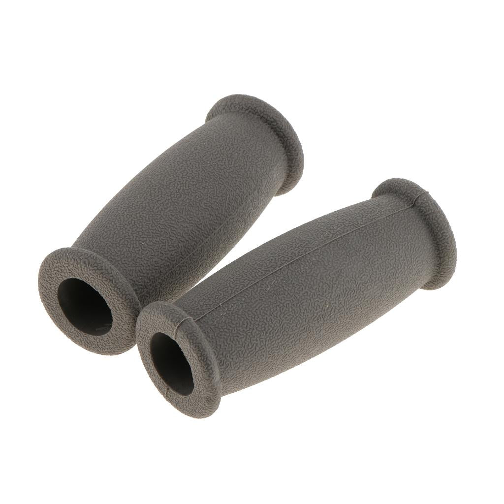 Soft Rubber Crutch Hand Grip Cover Crutches Handle Replacement Covers Gray