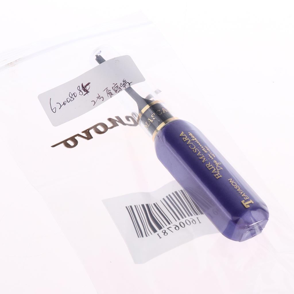Maxbell Disposable Hair Color Chalk Dye Tint Highlight Streak Mascara Purple - Aladdin Shoppers