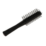 Maxbell Double Side Salon Curling Hair Brush Massage Detangle Paddle Hairbrush Black Rows Comb - Aladdin Shoppers