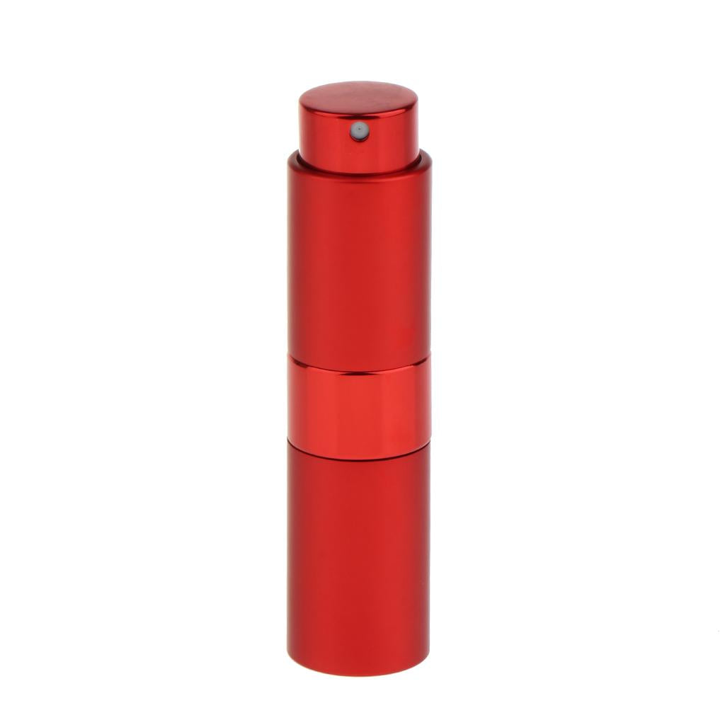 Perfume Essential Oil Spray Bottle Pump Scent Sprayer Atomizer Travel red