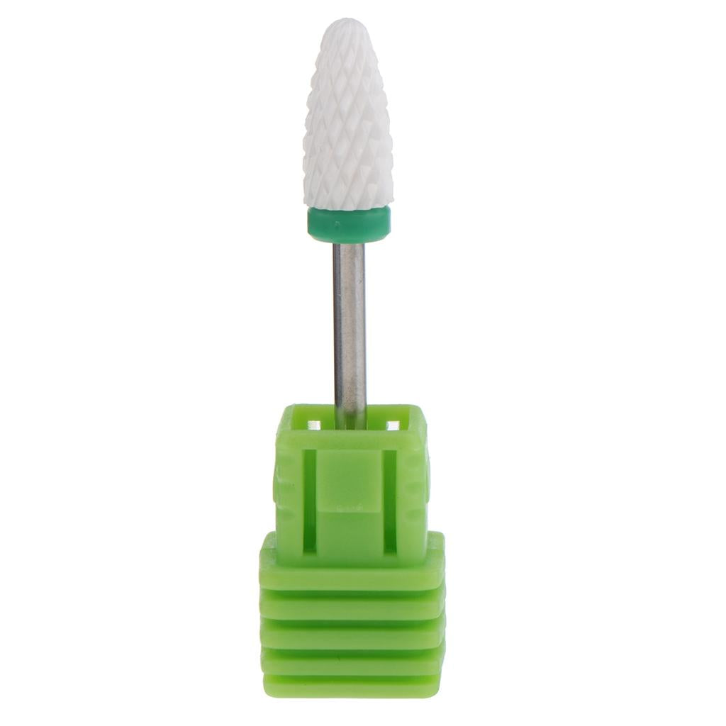 Max Ceramic Nail Art Polishing Head Electric Drill Bit Grinding Manicure Tool TC033