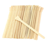 50 Pieces Wooden Waxing Applicators Sticks for Face & Eyebrows Wax Spatula Hair Removal