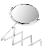 Max Adjustable 2 Way 1x/3x Magnifying Wall Mount Bathroom Shaving Makeup Mirror 3011