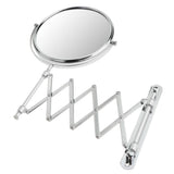 Max Adjustable 2 Way 1x/3x Magnifying Wall Mount Bathroom Shaving Makeup Mirror 3012