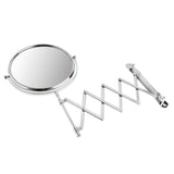 Max Adjustable 2 Way 1x/3x Magnifying Wall Mount Bathroom Shaving Makeup Mirror 3012