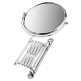 Max Adjustable 2 Way 1x/3x Magnifying Wall Mount Bathroom Shaving Makeup Mirror 3012