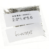 Max 500 Pieces Self Tapping Tiny Screws Watch Eyeglass Repair Kit 2.0x1.4x5.6mm