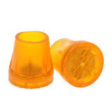 Max 2pcs Anti-skid Stable Shock Absorb Walking Stick End Crutch Cane Rubber Tips 32mm