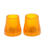 Max 2pcs Anti-skid Stable Shock Absorb Walking Stick End Crutch Cane Rubber Tips 32mm