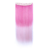 5 Clips Natural Long Straight Clip in Hair Pieces Hair Extensions Hairpieces 03