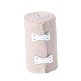 Breathable Cotton Elastic Compression Bandage Wrap with Hook Loop Closure 7.5 cm