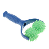 Acupuncture Shoulder Muscle Massager Roll Massage Ball Blue + Green