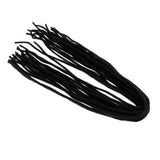 Maxbell 20Pcs Heat Resistant Synthetic Braiding Hair Dreadlocks Extension Braid Black - Aladdin Shoppers