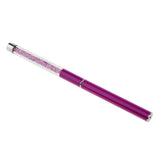 Max Rhinestones Eyebrow Eye Lash Curling Mascara Brush Applicator Wand Purple