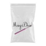 Max Rhinestones Eyebrow Eye Lash Curling Mascara Brush Applicator Wand Purple