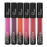 Max 6 Color Beauty Liquid Lipstick Matte Shimmer Lip Gloss Waterproof Makeup 13-18