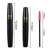 Max Natural Black 3D Curling Eyelash Makeup Mascara & 50 Disposable Applicator MZTZ0059