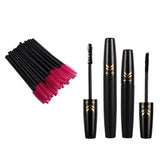 Max Natural Black 3D Curling Eyelash Makeup Mascara & 50 Disposable Applicator MZTZ0059