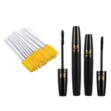 Max Natural Black 3D Curling Eyelash Makeup Mascara & 50 Disposable Applicator MZTZ0055