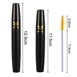 Max Natural Black 3D Curling Eyelash Makeup Mascara & 50 Disposable Applicator MZTZ0055