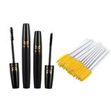Max Natural Black 3D Curling Eyelash Makeup Mascara & 50 Disposable Applicator MZTZ0055
