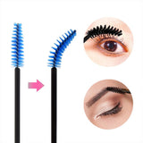 Max Natural Black 3D Curling Eyelash Makeup Mascara & 50 Disposable Applicator MZTZ0058