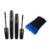 Max Natural Black 3D Curling Eyelash Makeup Mascara & 50 Disposable Applicator MZTZ0058