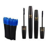 Max Natural Black 3D Curling Eyelash Makeup Mascara & 50 Disposable Applicator MZTZ0058