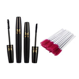 Max Natural Black 3D Curling Eyelash Makeup Mascara & 50 Disposable Applicator MZTZ0056